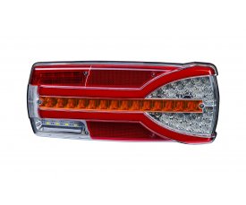 LZD 2301 Задний комбинированный фонарь Carmen HOR 87 83 LED правый 7функций: задняя/подсветка номера/поворот задний/позиционный зад/противотуманка/светоотражатель/стоп   52301